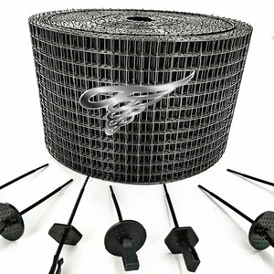6 pouces X 100ft Fabrication Vente Chaude Durable Panneau Solaire Oiseau Dissuasif Maille PVC Enduit Oiseau Barrière Répulsif Panneau Solaire Maille - Product Image 5