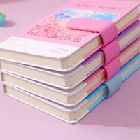 Dessin animé mignon feuilles mobiles cahier créatif papeterie A5 créatif couleur Page étudiant cahier clair estampage carnet d'enregistrement