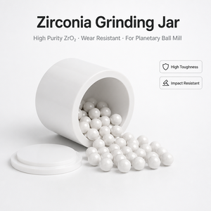 Contenitore in Zirconia da 250ml di Alta Qualità Samy Factory per Macinazione Elettrica, Serbatoio di Lavorazione per Mulino a Sfere da Laboratorio - Product Image 4
