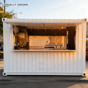 Café-bar-restaurant modulaire préfabriqué en conteneur, unité de vente ambulante - Product Image 3