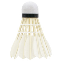 Ventes flash : Volants de badminton en plumes de canard, haute stabilité, durabilité, haute vitesse, pour entraînement en intérieur, extérieur et jardin.