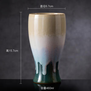 Jarra de <span class=keywords><strong>cerveza</strong></span> de cerámica con personalidad creativa, delantal de esmalte de horno, taza para Bar, elaboración fina, cóctel, uso doméstico, jarras de vino, tipo arcilla - Product Image 6