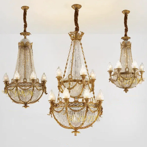 <span class=keywords><strong>Lampadario</strong></span> a sospensione per bancone bar con fontana a goccia, nappe di cristallo, cupola e faretto rotante ad acqua per tavolo da pranzo - Product Image 6