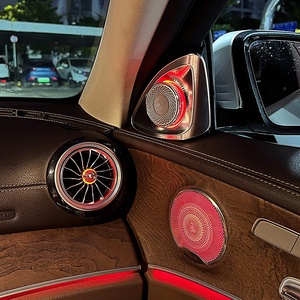 Presa d'aria anteriore E posteriore Tweeter altoparlanti rotanti 64 colori luce ambientale kit per Mercedes-Benz E-class W213 - Product Image 6