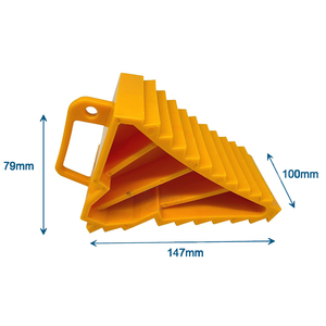 Cales de roue robustes en plastique pour alignement de voiture, base antidérapante, pour garage et stationnement, approvisionnement direct - Product Image 6