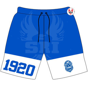 Pantalones Cortos de Poliéster para Mujer con Bordado de la Hermandad Zeta Phi Beta |   Conjunto de Pantalones Cortos Sublimados con Botones y Letras Griegas de la Hermandad ZPB - Product Image 1