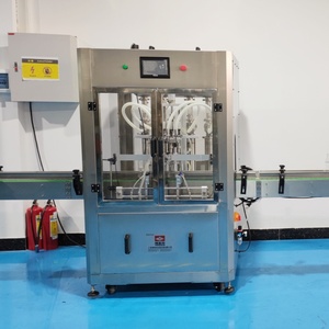 Automatische 4 Koppen Servo Zuigerpomp Sap Kwantitatieve Fles Vloeibare Vulmachine - Product Image 4