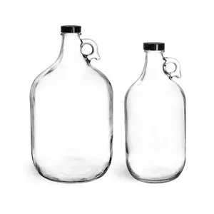 Бутылки для напитков из прозрачного стекла, 64 унции