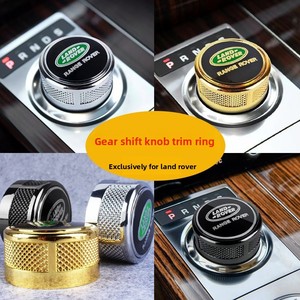 Bague de garniture de levier de vitesses en alliage d'aluminium dédiée pour Range Rover 17-22 Discovery Sport <span class=keywords><strong>Evoque</strong></span> P-Mode, intérieur de voiture - Product Image 2