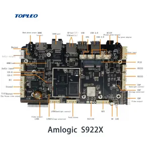 Krachtige Android Systeem Elektronische Ingebed Pcb Ontwerp Custom Pcb Printplaat Terminal Connectoren Pcba Assemblage