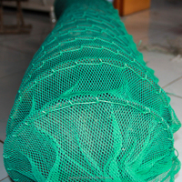 Équipement d'aquaculture en HDPE 100% carré ou cylindrique, cages d'élevage de poissons, filets pour huîtres, coquilles Saint-Jacques, filets lanterne