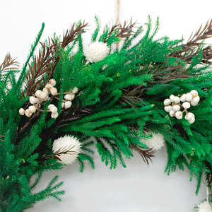 Guirlande <span class=keywords><strong>de</strong></span> Noël ronde en vigne naturelle <span class=keywords><strong>de</strong></span> grande qualité en gros - Product Image 4