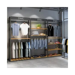 Satılık moda dükkanı iç tasarım giyim showroom mobilya