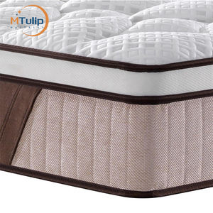 Toptan ikiz çift kraliçe kral karyola iskeleti yatak Roll up ile kutuda lüks yatak soğutma fanı cep yaylı şilte - Product Image 1