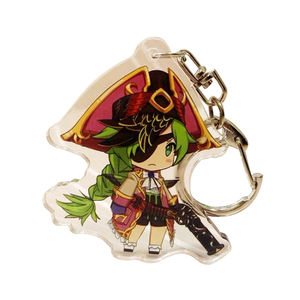 Gantungan kunci akrilik transparan karakter Danmei kartun DIY pribadi gantungan kunci Wangxian Logo kustom jimat akrilik - Product Image 3