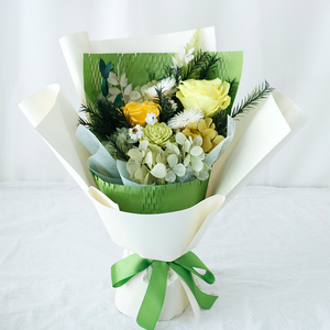 Bouquet di Fiori Eterni per San Valentino, Rosa per Proposta di Matrimonio, <span class=keywords><strong>Regalo</strong></span> per <span class=keywords><strong>Compleanno</strong></span> della <span class=keywords><strong>Fidanzata</strong></span> o Festa della Mamma - Product Image 6