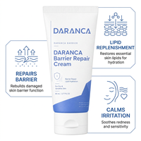 Crème Réparatrice Visage Hydratante 24H à Faible MOQ, Marque Privée, pour Restaurer la Barrière Cutanée Endommagée à la Céramide