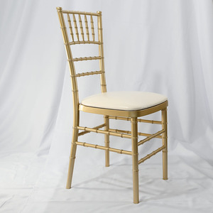 Sedie Chiavari in Resina Plastica Dorata di Alta Qualità per Eventi, Matrimoni e Banchetti - Product Image 6
