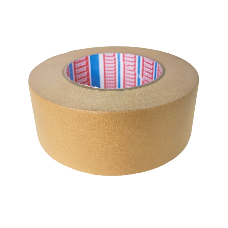 tesa 4341 Brown Slightly-creped Paper, Temperature-resistant Masking Tape