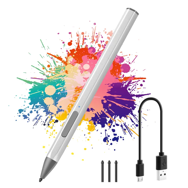 Frequentie Decodering Stylus Pen Fijne Tip Touch Screen Pen Met 4096 Druk Gevoeligheid Voor Microsoft Sony Asus Hp Del