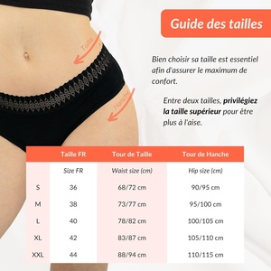 Intiflower Ready Stock Juego de cartón Oeko Menstruel BragasMenstruelle Flux Abondants Menstruation Pant Cullotte Period Bragas - Product Image 6