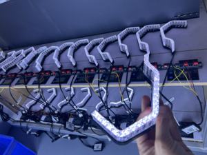 Luci di marcia diurna LED Led luce anteriore 5D Angel Eye fari Auto luce WRGB colore controllo DRL indicatori di direzione luci del giorno - Product Image 6