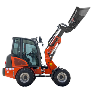 รถตักล้อยางขนาดเล็ก 0.8 ตัน รุ่น ER11HT แบบยืดหดได้ สำหรับงานเกษตรและสวน - Product Image 1