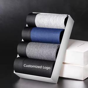 Set di Quattro Pezzi Personalizzato da Fabbrica Cinese, Boxer da Uomo Traspiranti ed Ecologici con Elastico in Vita, Confezione in Scatola - Product Image 1