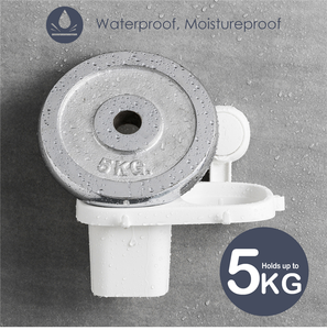 TAILI Pesante Vuoto Doccia Ventose Gancio Ganci Spazzolino Da Denti Supporto e di Grandi Dimensioni di Aspirazione Trasparente Ganci A Parete Asciugacapelli Holder - Product Image 3