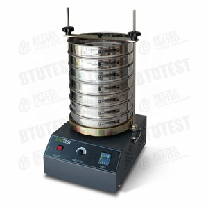 Machine de tamisage de laboratoire pour l'analyse de la granulométrie, avec temps et amplitude réglables, pour l'analyse des sols et des agrégats - Product Image 4