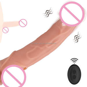 Sıcak satmak yüksek gerçekçi yumuşak toplu Dildos, köpek yapay penis güçlü vantuz - Product Image 3