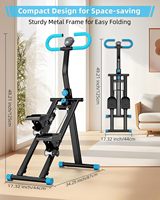Appareil d'escalade verticale en métal, simulateur d'escalier, équipement de fitness pour la maison, entraînement cardio