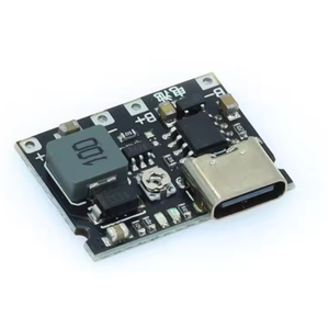 3.7V 9V 5V 2A Module de convertisseur de suralimentation DC-DC type-c DC <span class=keywords><strong>Booster</strong></span> pour 18650 Modules de pilote d'alimentation de charge de batterie au Lithium - Product Image 1