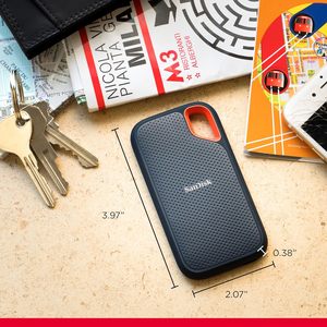 SanDisk Extreme Portable <b>SSD</b> 8TB USB-C <b>External</b> Solid State Drive For Desktop Laptop Tablet - Product Image 3