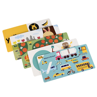 Impression de livres cartonnés pour enfants en couleur, vente en gros OEM, service de conception personnalisée de livres pour enfants pour les éditeurs