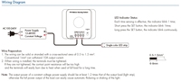 Contrôleur d'éclairage LED E1-RC MAX 6.5A 12-48VDC avec détecteur de mouvement PIR pour escalier, chambre à coucher, télécommande RF, conforme à la norme ROHS
