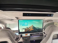 Moniteur de toit panoramique rabattable de haute qualité IPS 1080P USB pour Land Rover Defender/VW Touran/G/S Class/M7 17,3 pouces