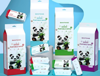 Mini paquet de lingettes humides de voyage portables, 8 lingettes, lingettes nettoyantes pour les mains et la bouche pour enfants, adultes et famille