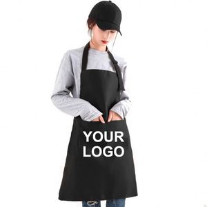 WSY874 Tablier miniature personnalisé avec logo, imperméable, en coton, pour jardin, école, peinture, cuisine, chef, enfant, enfants, mini-tablier - Product Image 1