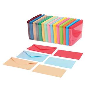 Note colorate con busta Mix 15 colori 11 cm x 7.5 cm - Product Image 1