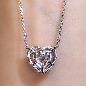 Collana con Ciondolo a Cuore per Donne, Semplice Accessorio Quotidiano, Catena per Clavicola - Product Image 3