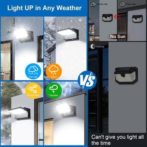 Lampe murale extérieure sans scintillement, éclairage haut et bas, étanche, pour jardin, villa, portail, décoration moderne LED - Product Image 6