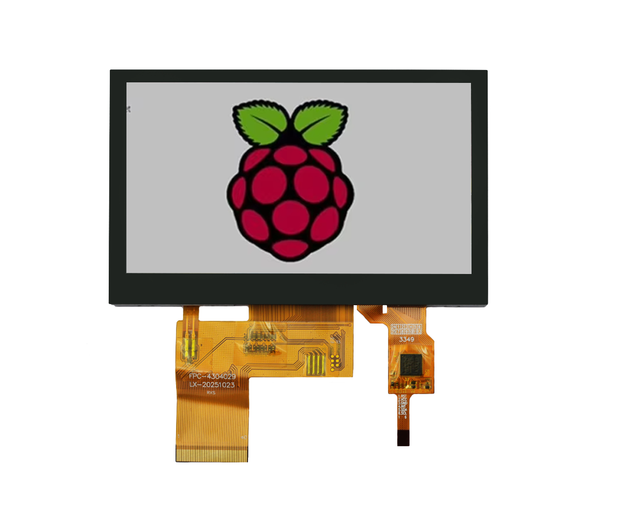 4.3 Inch 800x480 Resolution Tft Lcd Display Panel RGB Interface ST72611 Driver IC Touch Screen Display
