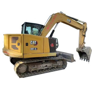 Offre Spéciale : Excavatrice sur chenilles Caterpillar 307.5 d'occasion, 8 tonnes, avec brise-roche et tarière certifiée CE - Product Image 1