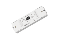 Contrôleur RF SPI SC-L 5-24VDC RF2.4G 8A pour bande LED Pixel, variateur de lumière blanche RGBW avec télécommande et interrupteur poussoir