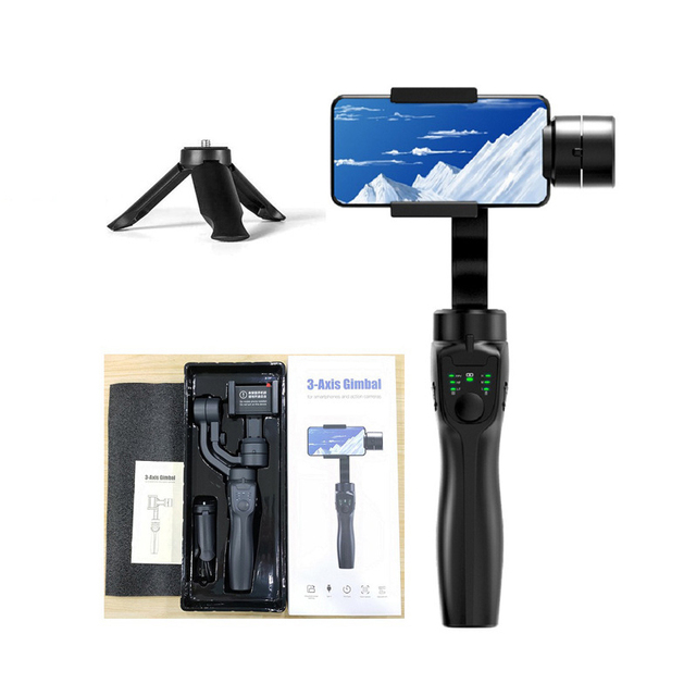 3-axis Gimbal Stabilizer High-precision Gyroscope Face Tracking Tripod Intelligent Selfie Stick Phone Gimbals
