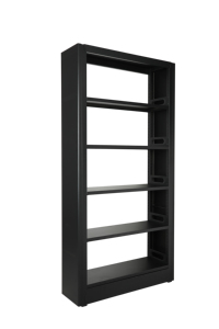 Librería Metálica Moderna con 5 Estantes Ajustables, Mueble Independiente para Sala de Estar u Oficina en Casa - Product Image 3