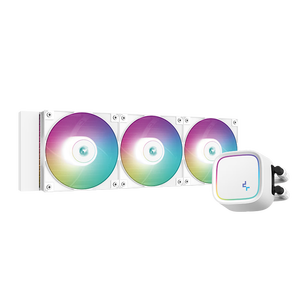 Deepcool elemen es ARGB kipas LE720/520 komputer <span class=keywords><strong>cpu</strong></span> <span class=keywords><strong>desktop</strong></span> radiator pendingin air terintegrasi LE520 elemen es 240 hitam ARGB - Product Image 4
