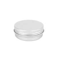 Boîtes en aluminium vides imprimées en couleur 30G, contenants métalliques ronds pour bougies et onguents, boîtes scellées polyvalentes
