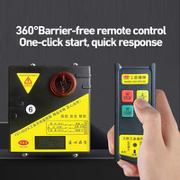 Télécommande sans fil 220V avec interrupteur à poignée, utilisée pour tous types de palans électriques